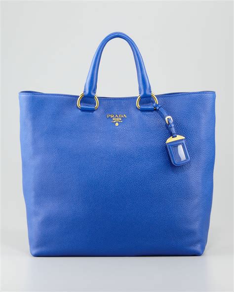 prada daino tote on sale|Prada blue tote.